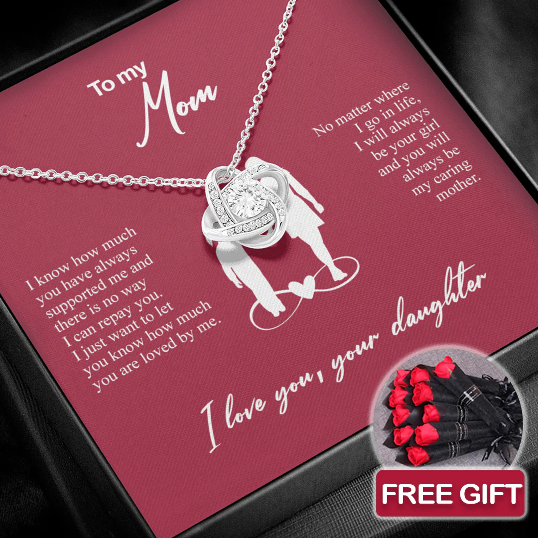 Sterling Silver Necklace - Mother + 10 roses FREE - Image 6