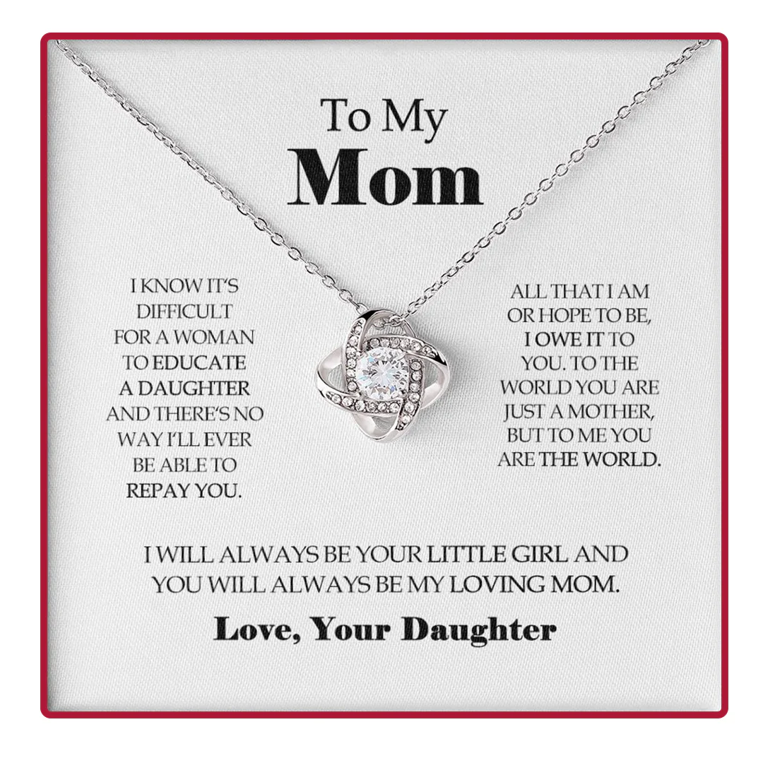 Sterling Silver Necklace - With Real Rose - Amazing Mom - Image 6