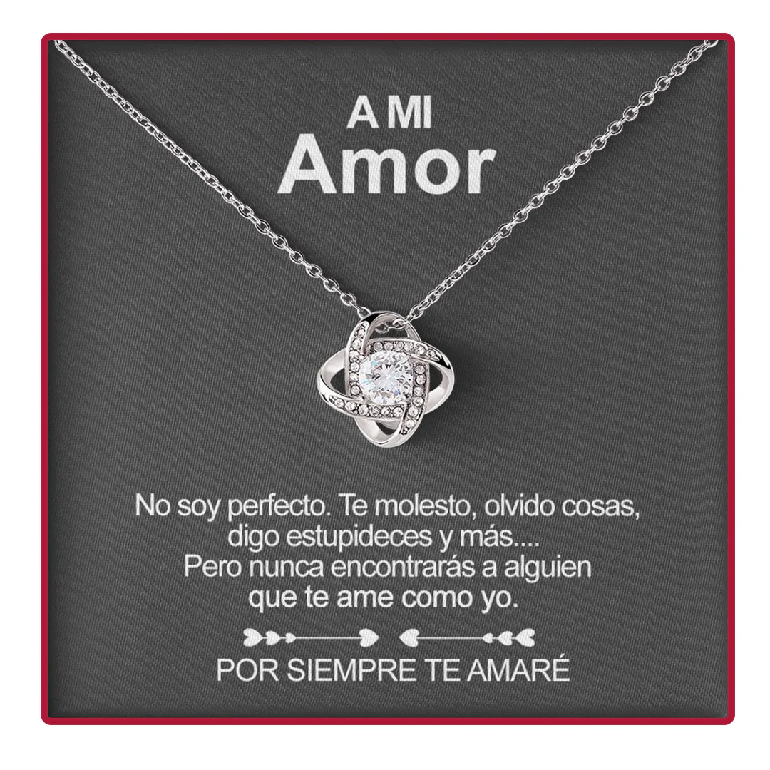 Sterling Silver Necklace - With Real Rose - A mi Amor - Image 4