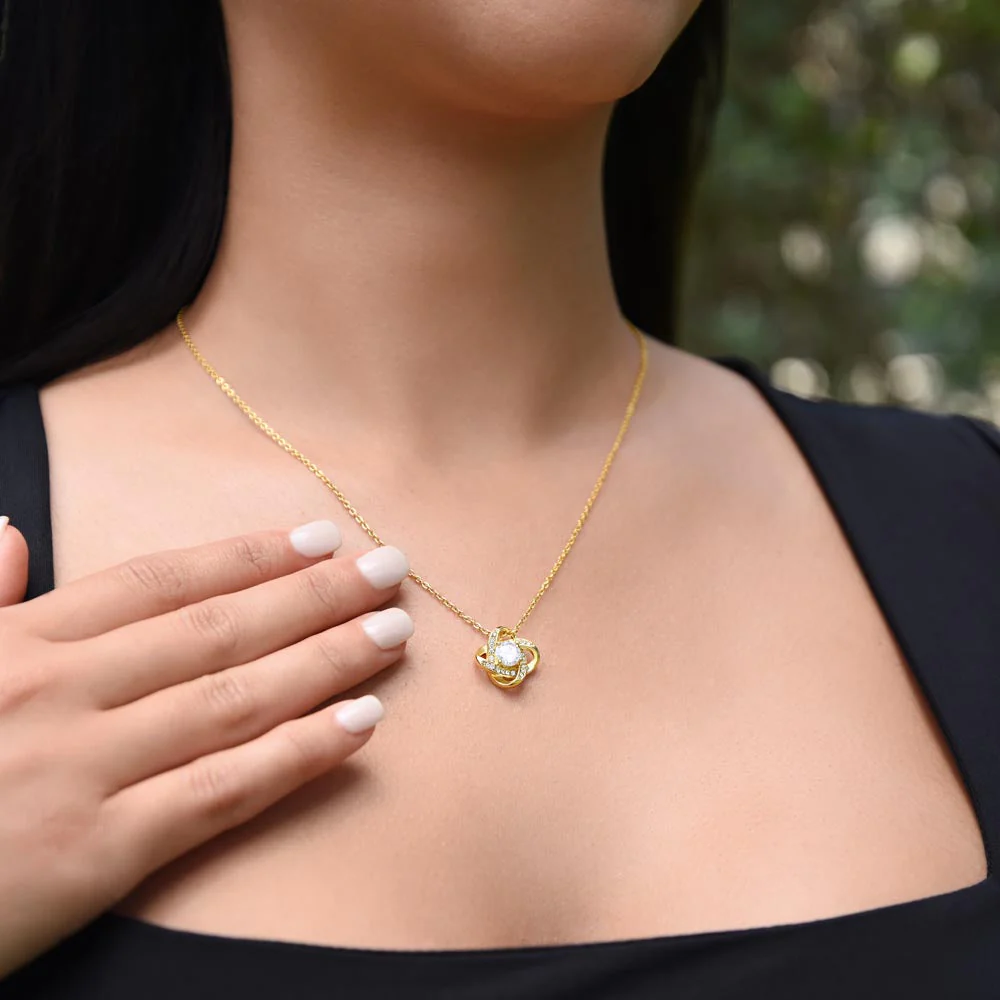 Collier en argent sterling - avec une vraie rose - À mon amour - Image 7