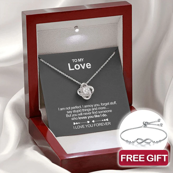 Sterling Silver Necklace - To my Love + bracelet FREE - Image 2