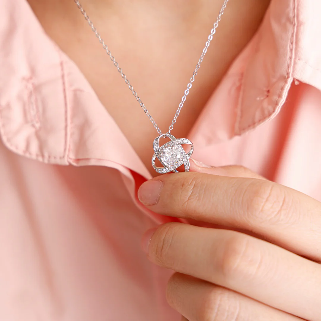 Sterling Silver Necklace - with real Rose Bear Giftbox - Image 2