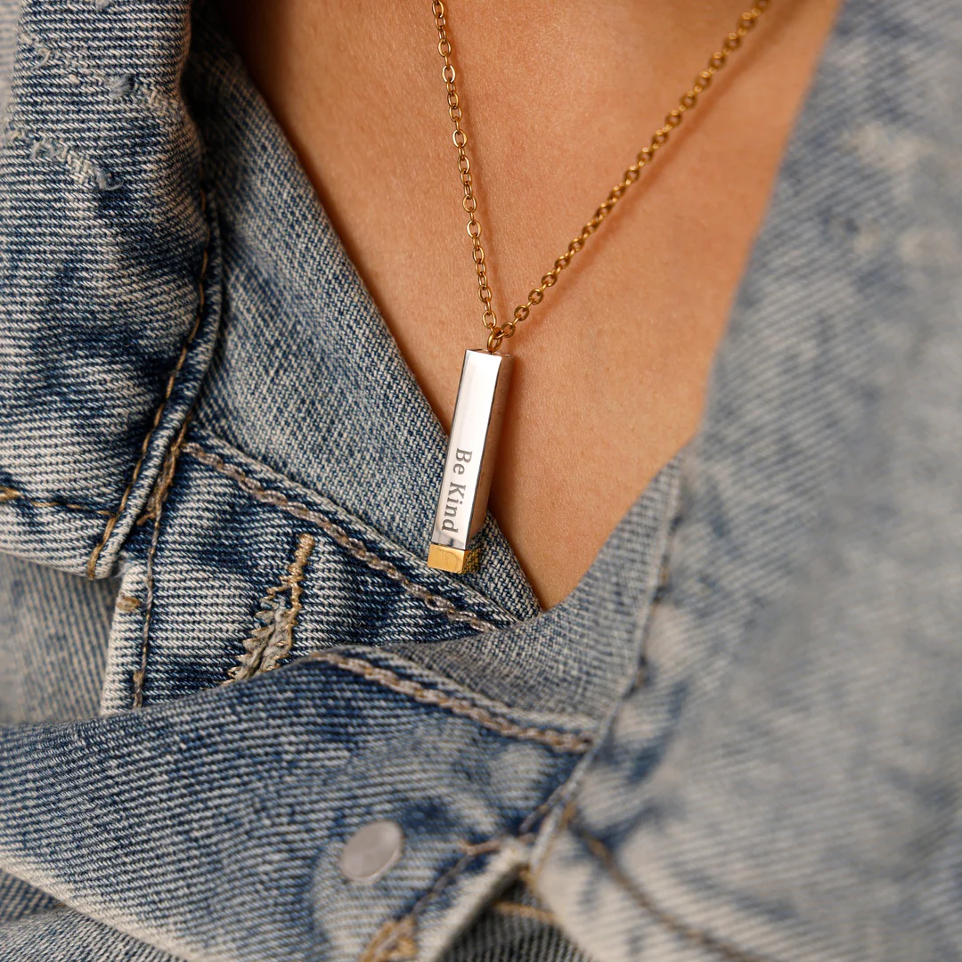Be Kind of a Bi*ch - Hidden Message Necklace - Image 5