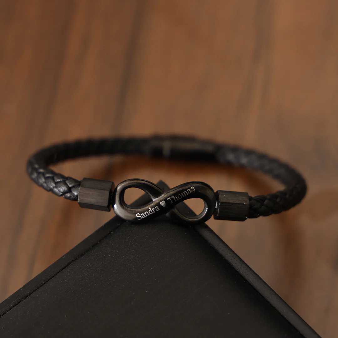 Personalized Bracelet – To the Best Dad in the World - Image 9