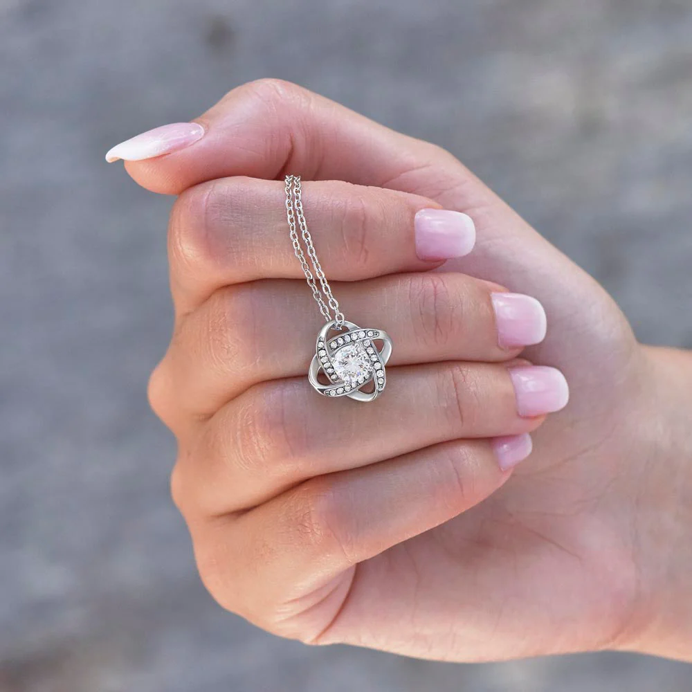 Sterling Silver Necklace with Rose Box - Best Mom - Image 4