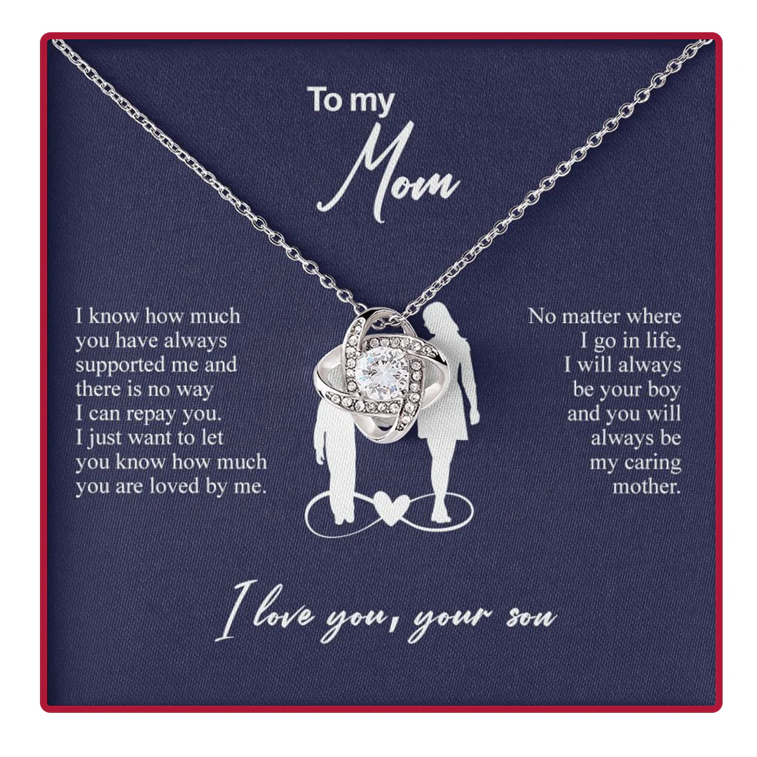 Sterling Silver Necklace with Rose Box - Nr.1 Mother - Image 8