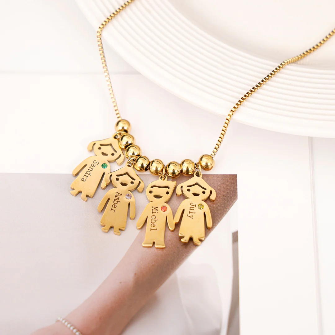 Personalized necklace - For the best Mother in the world - Image 3