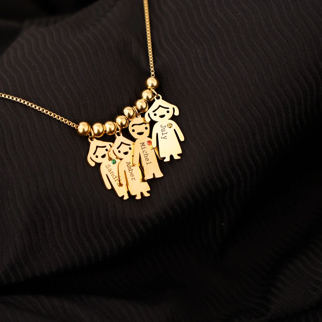Personalized necklace - For the best Mother in the world - Image 6