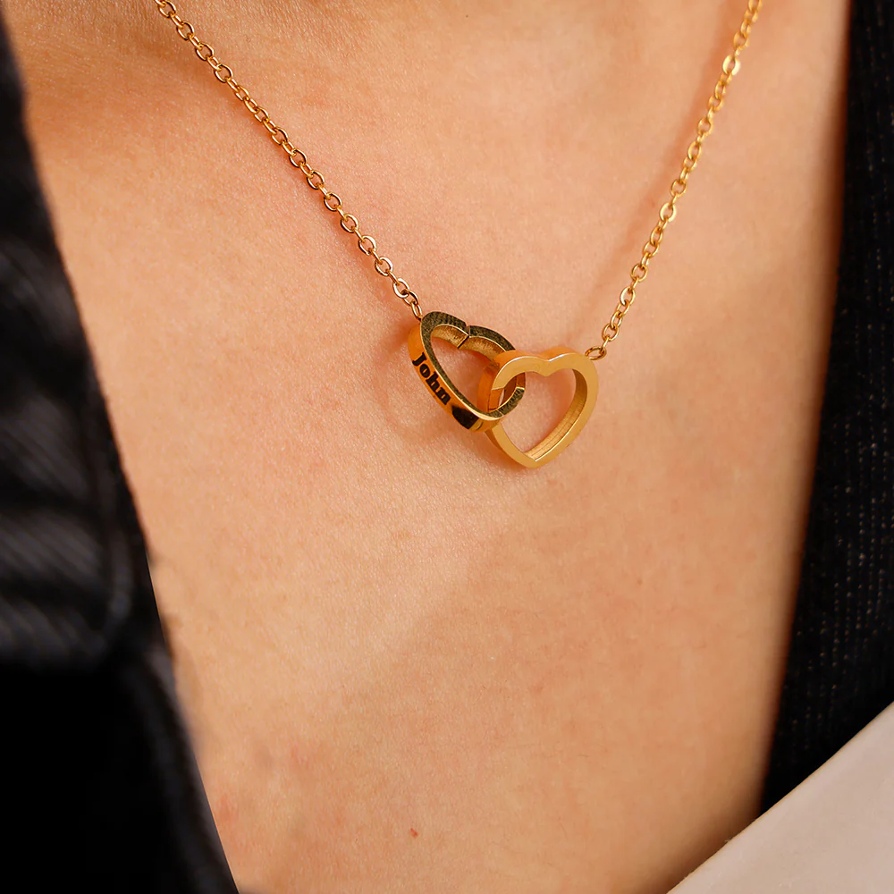 Engraved Heart Necklace with Surprise Rosebox - To My Love - Image 13