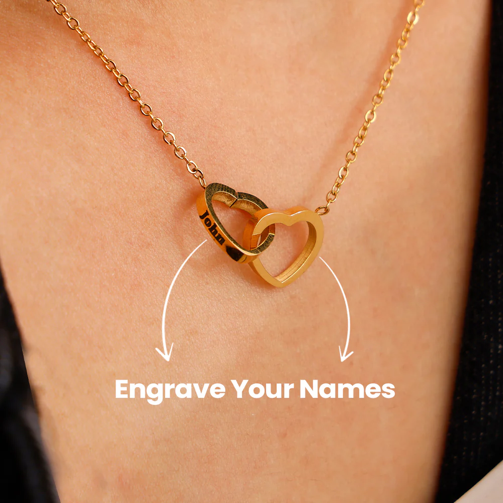 Engraved Heart Necklace with Surprise Rosebox - To My Love - Image 2