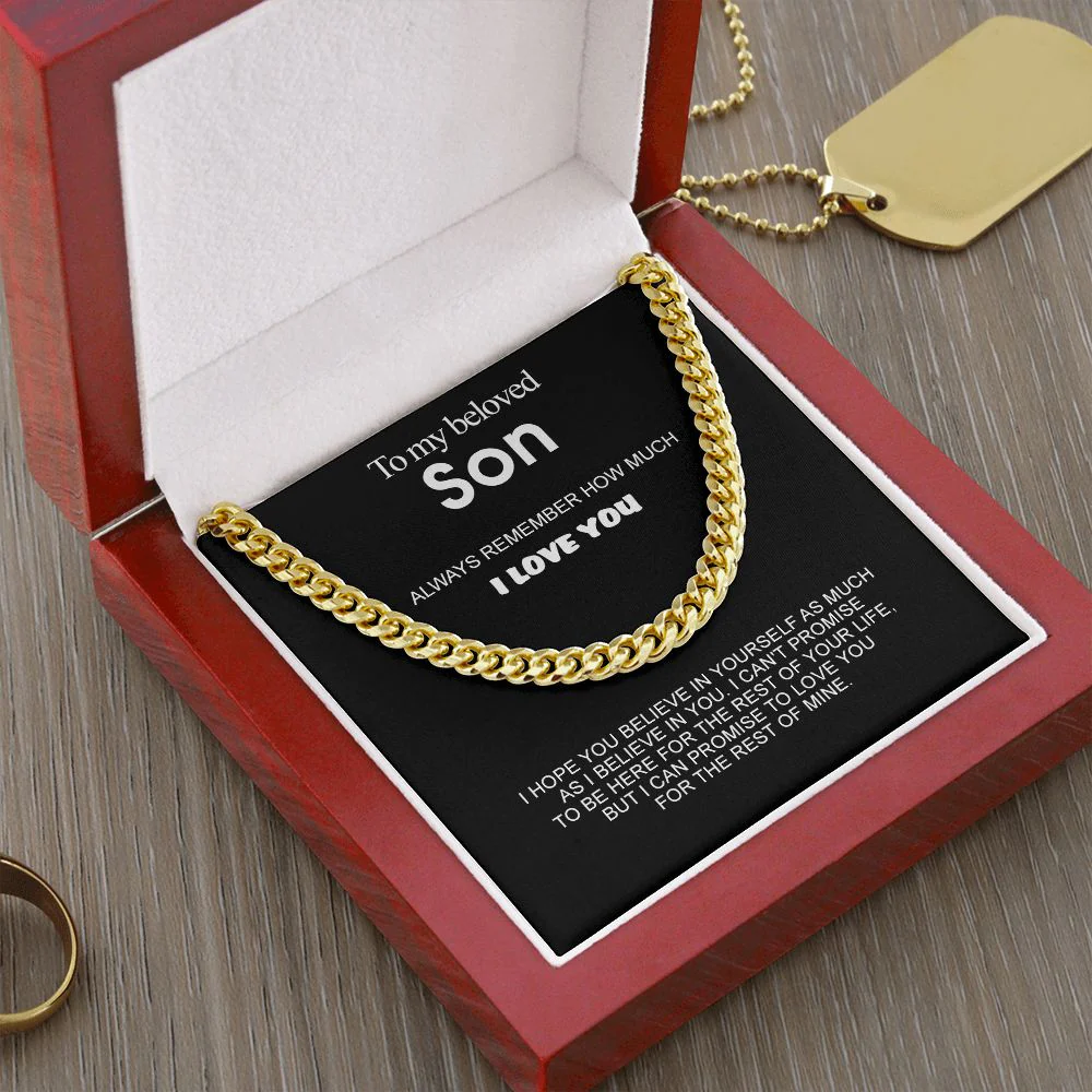 Cuban Chain - To my beloved Son - Image 6