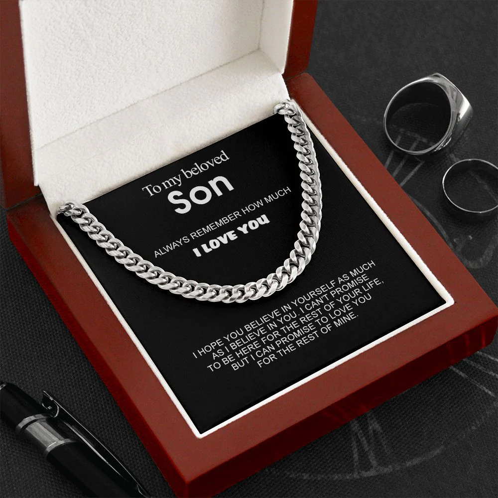 Cuban Chain - To my beloved Son - Image 7