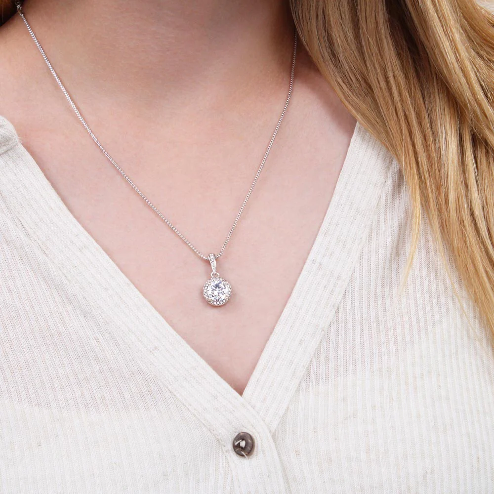 Sterling Silver Necklace - With Real Rose - Future Wife - Image 6