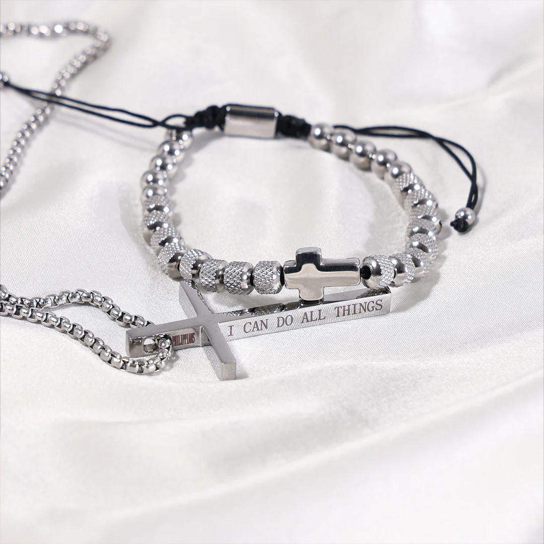 Beyond Love Cross Bracelet & Necklace - To My Son - Image 2
