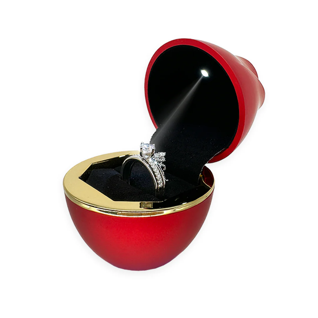 Sterling Silver Crown Ring Set - Luxury box - Image 4