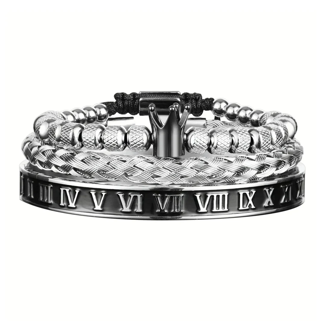 Bracelet Gift Set "To My Man - Straighten Your Crown" - Image 8