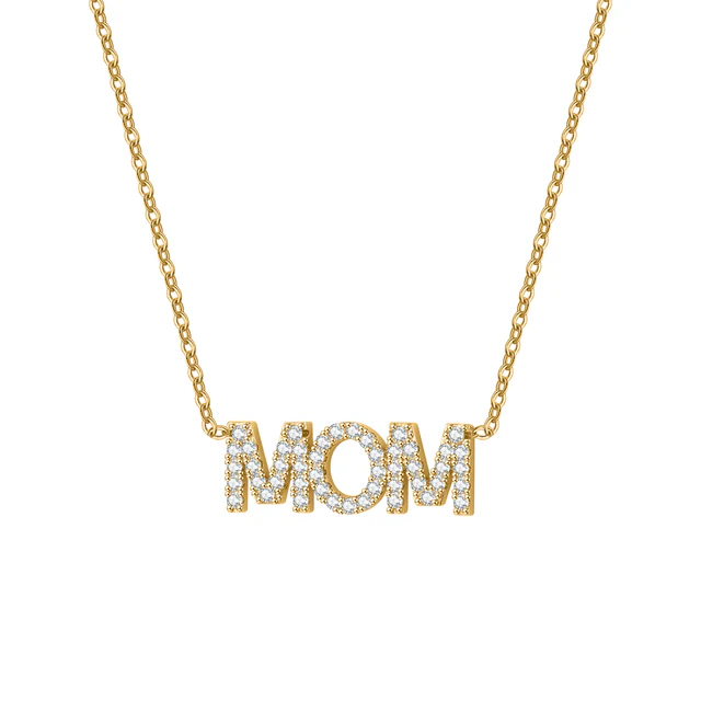 Crystal Necklace - With Real Rose - To my Mom - Image 10