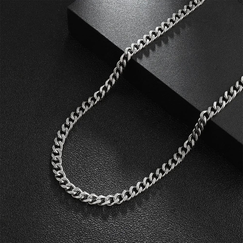 Cuban Chain - Stainless Steel Necklace - Image 2