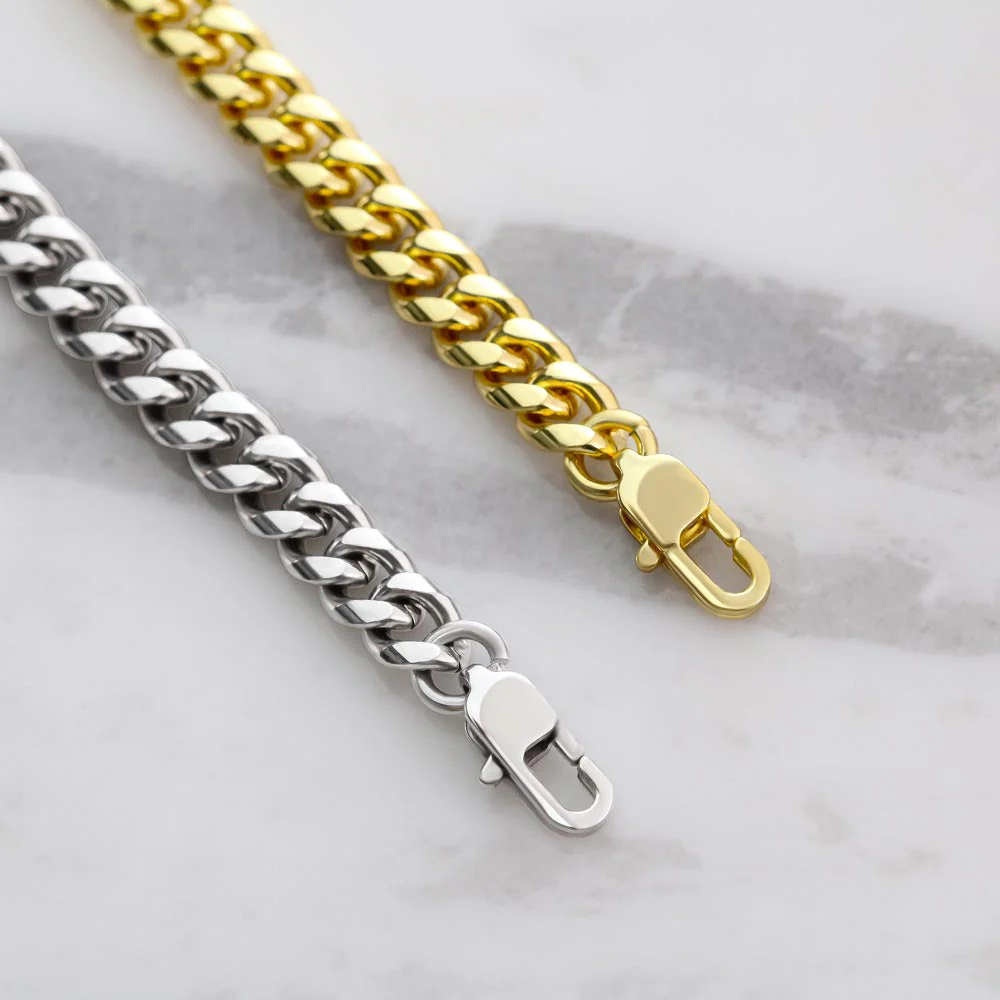 Classy Cuban Chain - To my Love - Image 3
