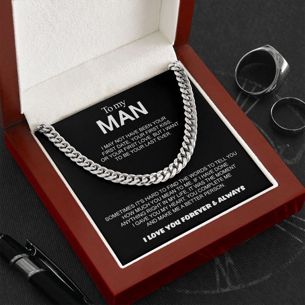 Cuban Chain to my Man + FREE BRACELET - Image 10