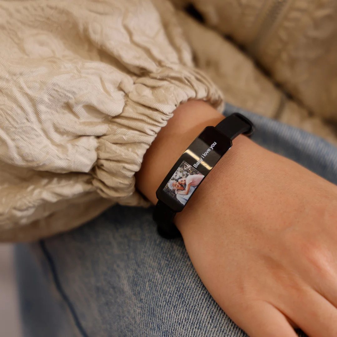 Custom Photo Engraved Bracelet - Image 4
