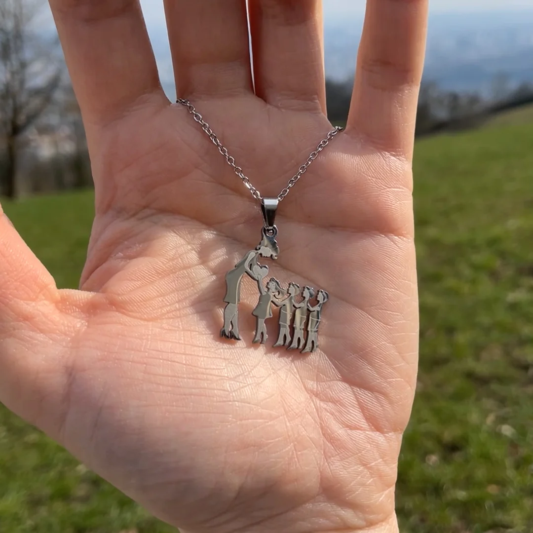 Personalized necklace - For the best mother in the world - Image 2