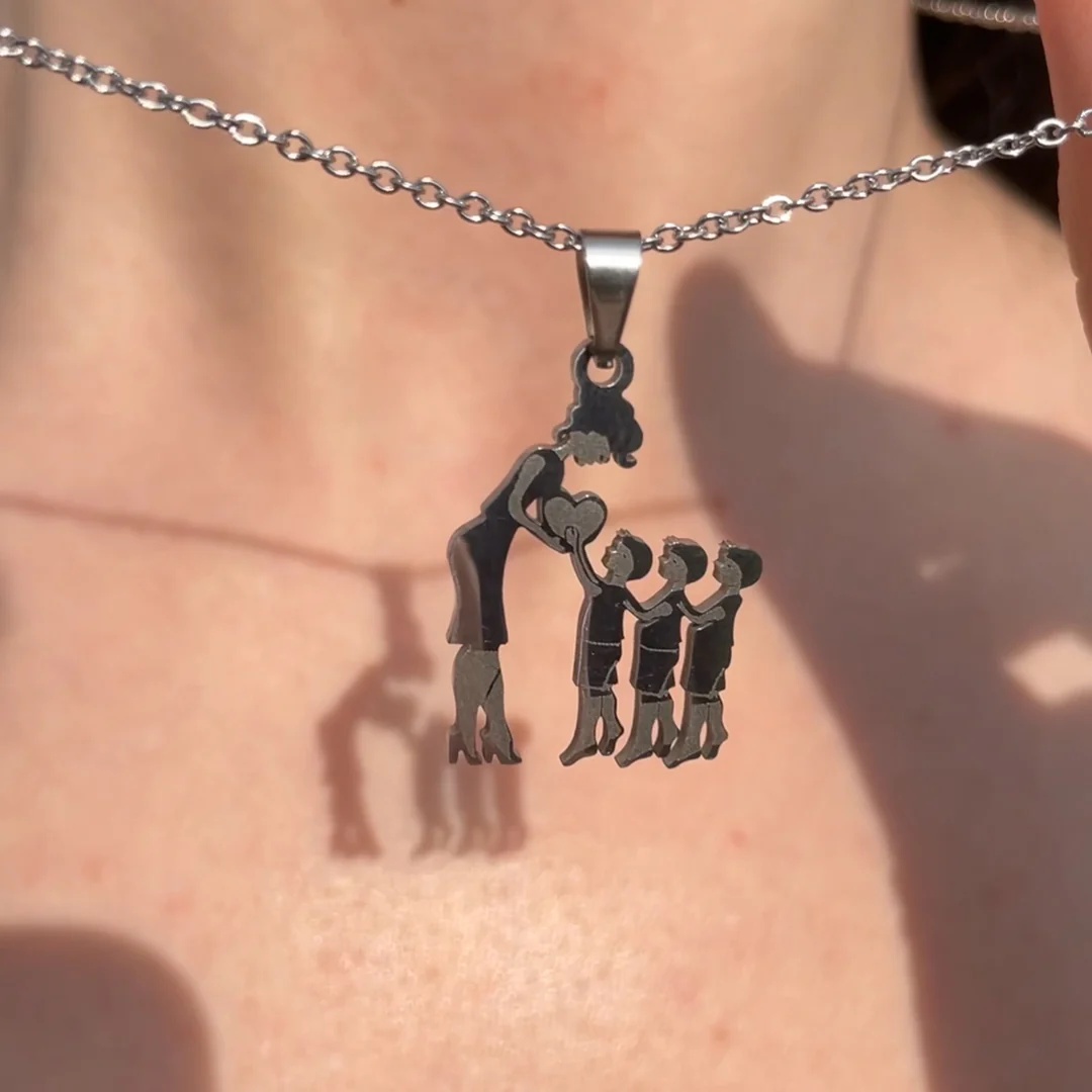 Personalized necklace - For the best mother in the world - Image 3