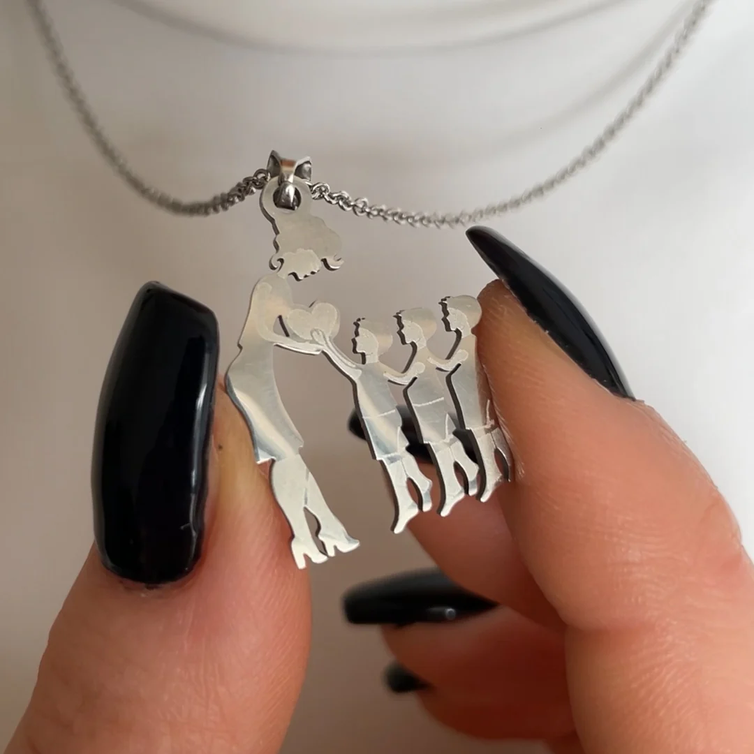 Personalized necklace - For the best mother in the world - Image 6