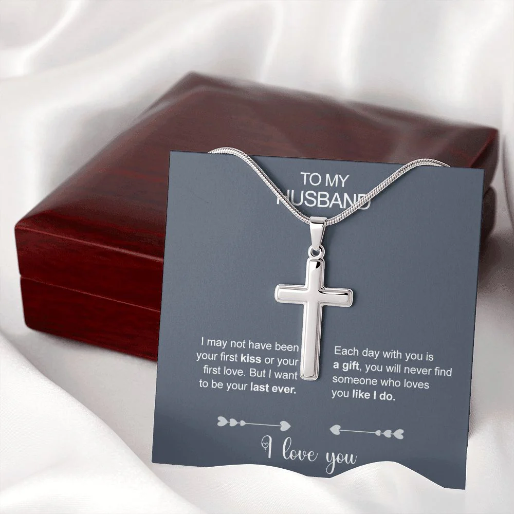 Stainless steel necklace - To my Husband - Image 5