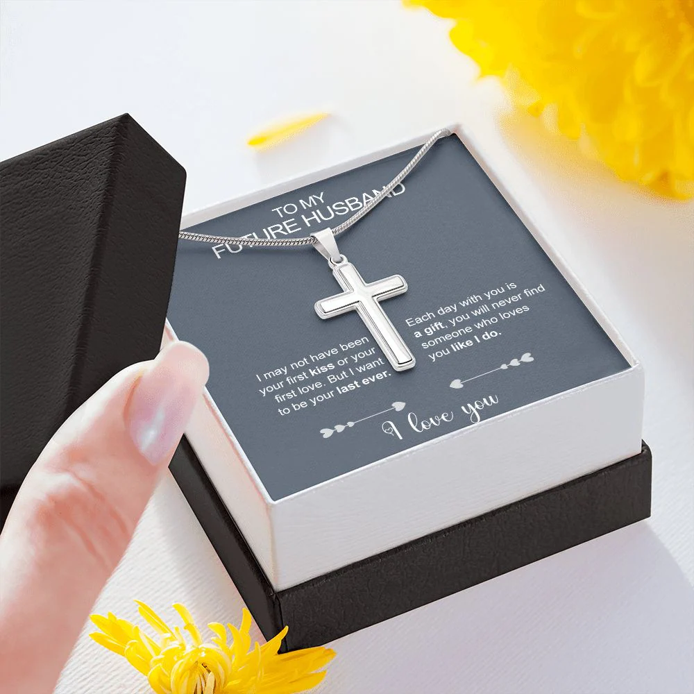 Stainless steel necklace - To my Husband to be - Image 10