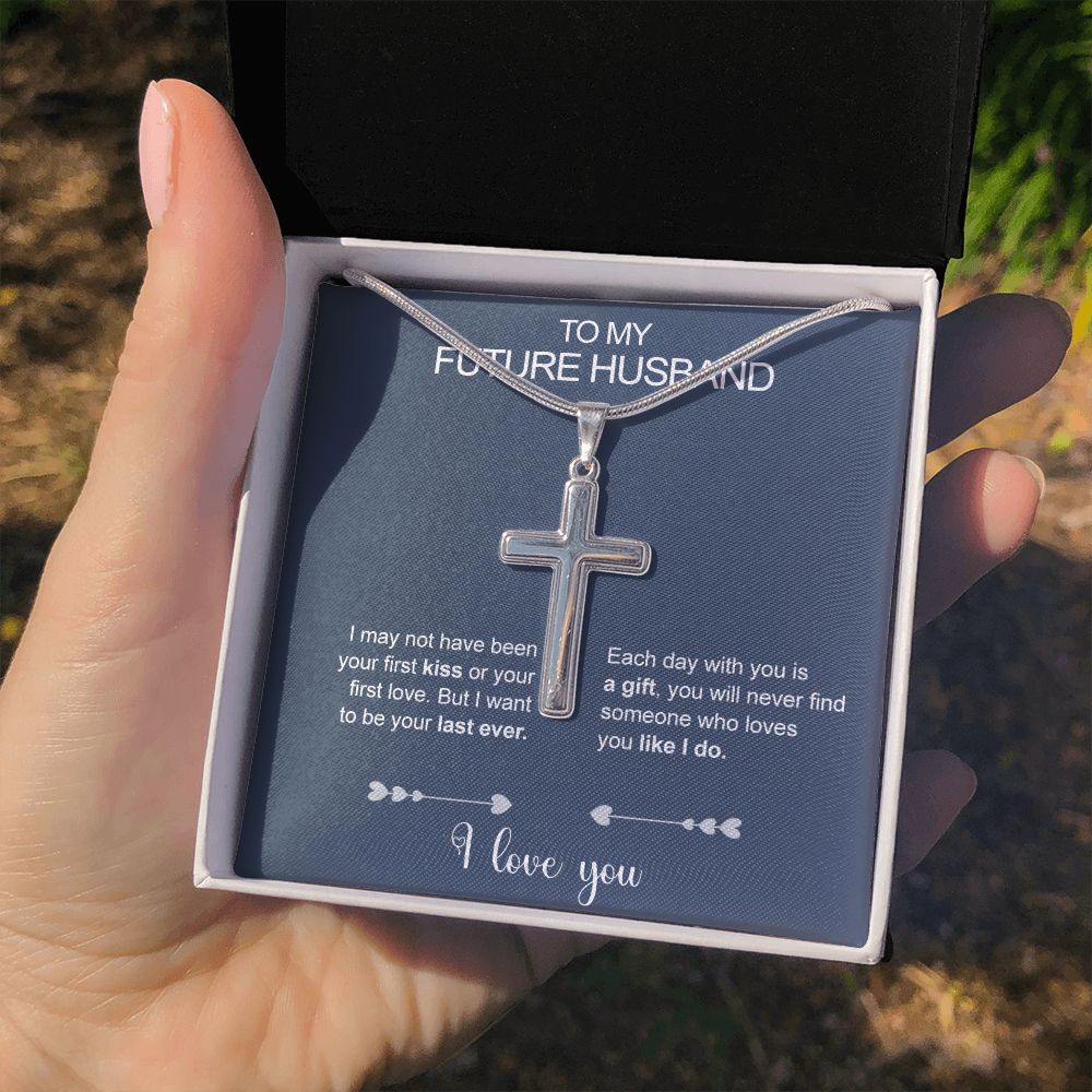 Stainless steel necklace - To my Husband to be - Image 12