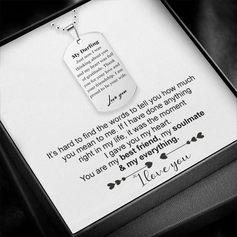 Stainless steel - To my Darling - Image 4