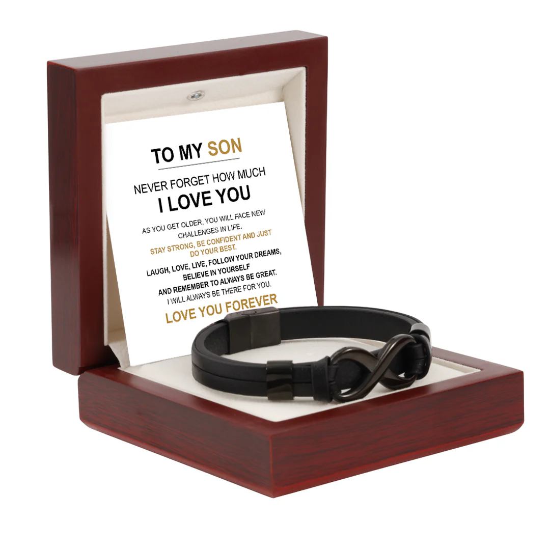 Infinity Bracelet - I love you “To my Son” - Image 6