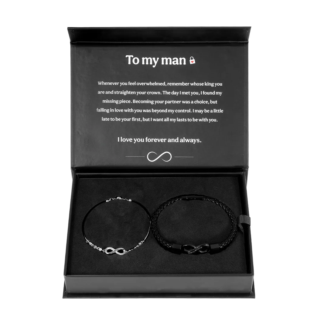 Beyond Love Endless-Bracelets with Engraving - Image 12
