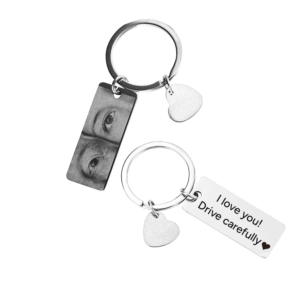 Personalized Eye Photo Keychain - Image 2