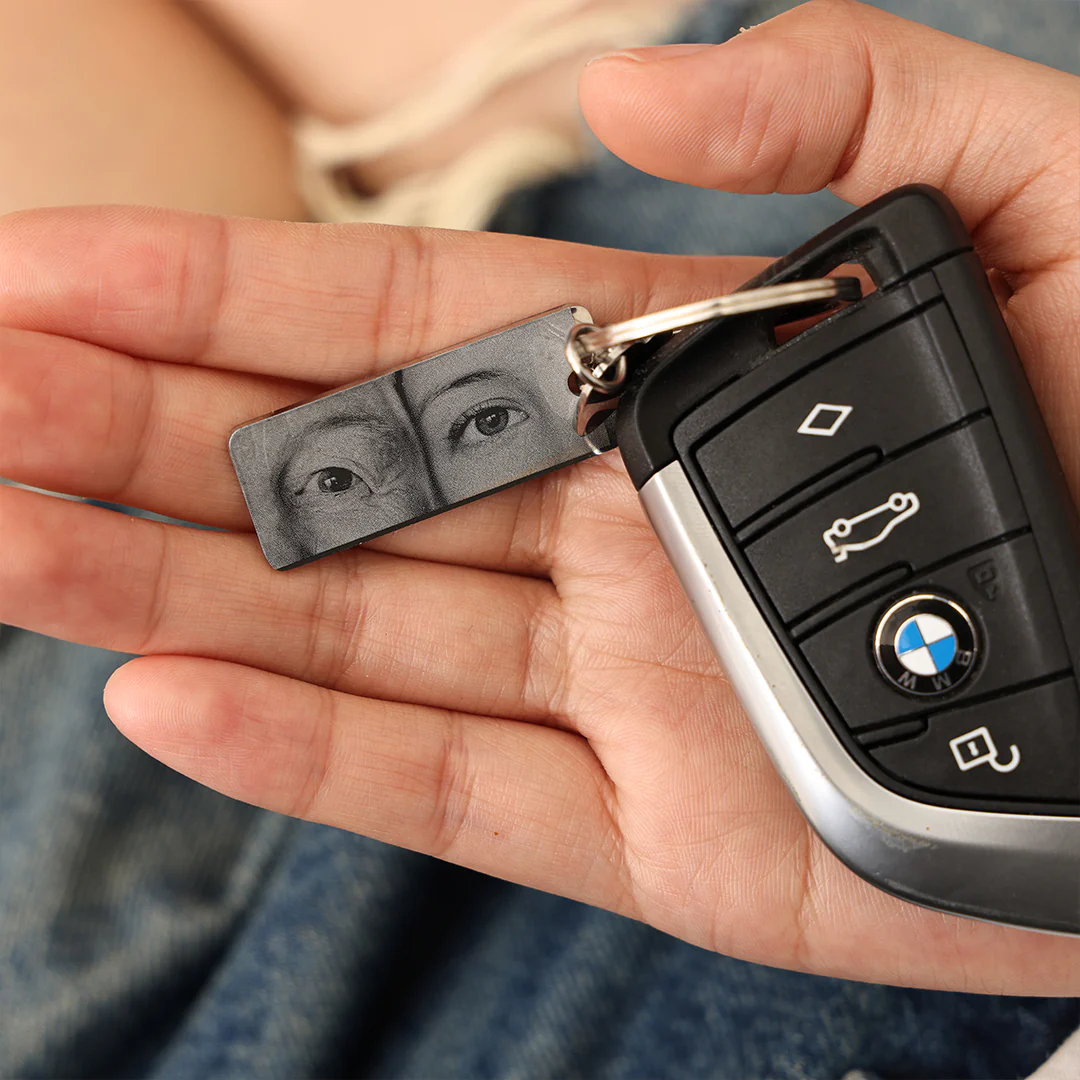 Personalized Eye Photo Keychain - Image 3