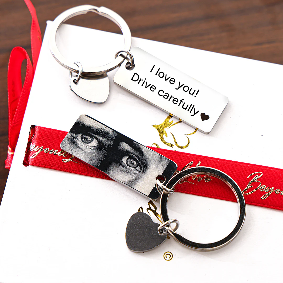 Personalized Eye Photo Keychain - Image 6