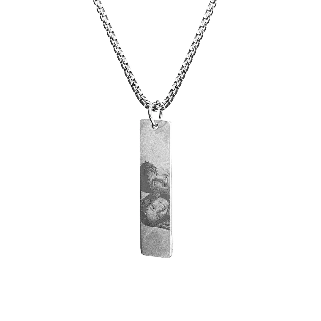 Personalized Eye Photo Necklace - Image 5