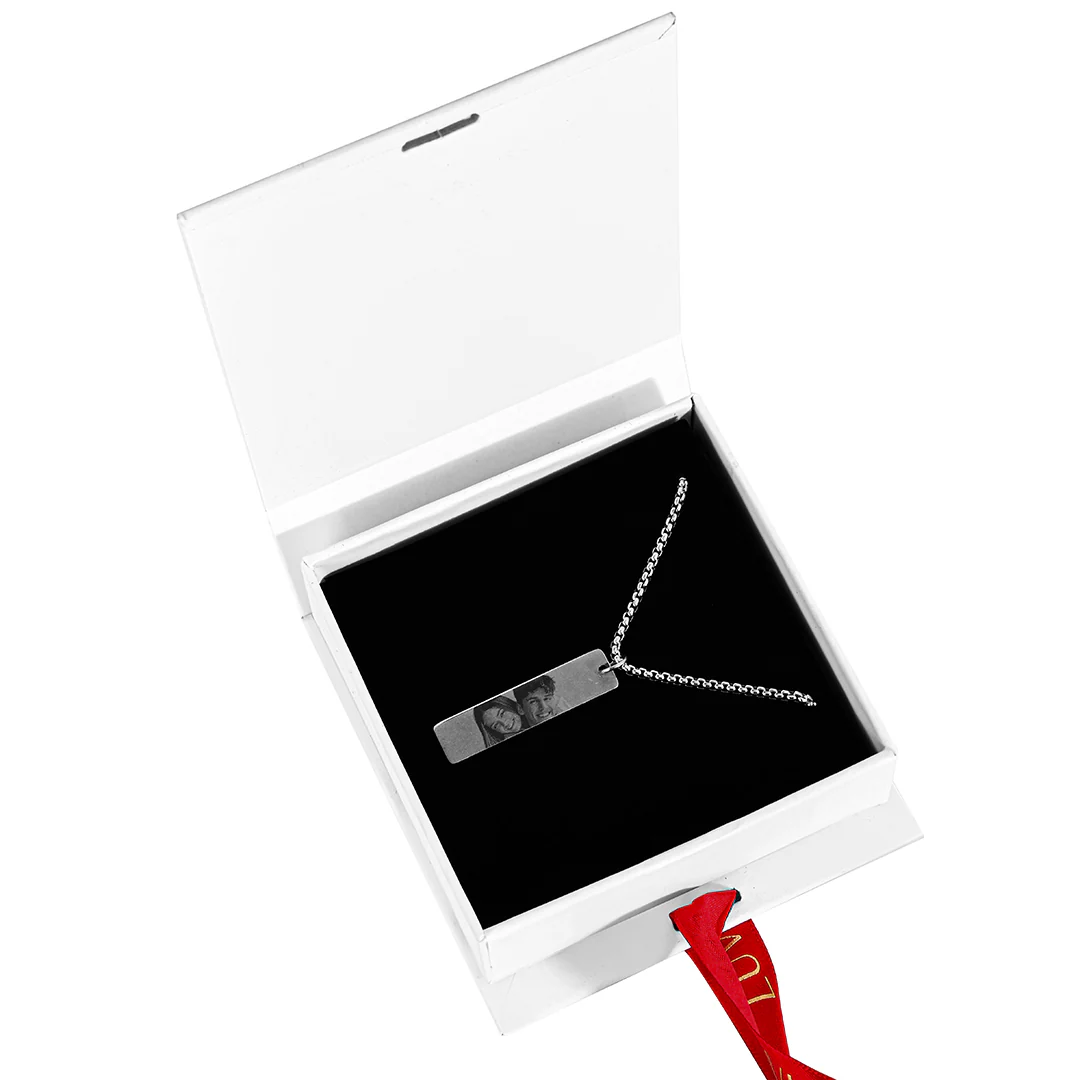 Personalized Eye Photo Necklace - Image 6