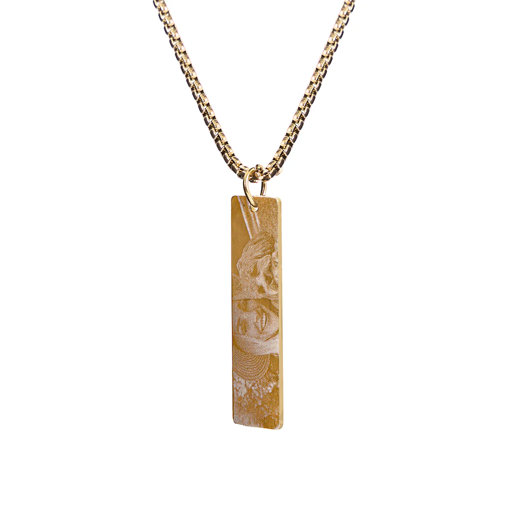 Personalized Eye Photo Necklace - Image 8