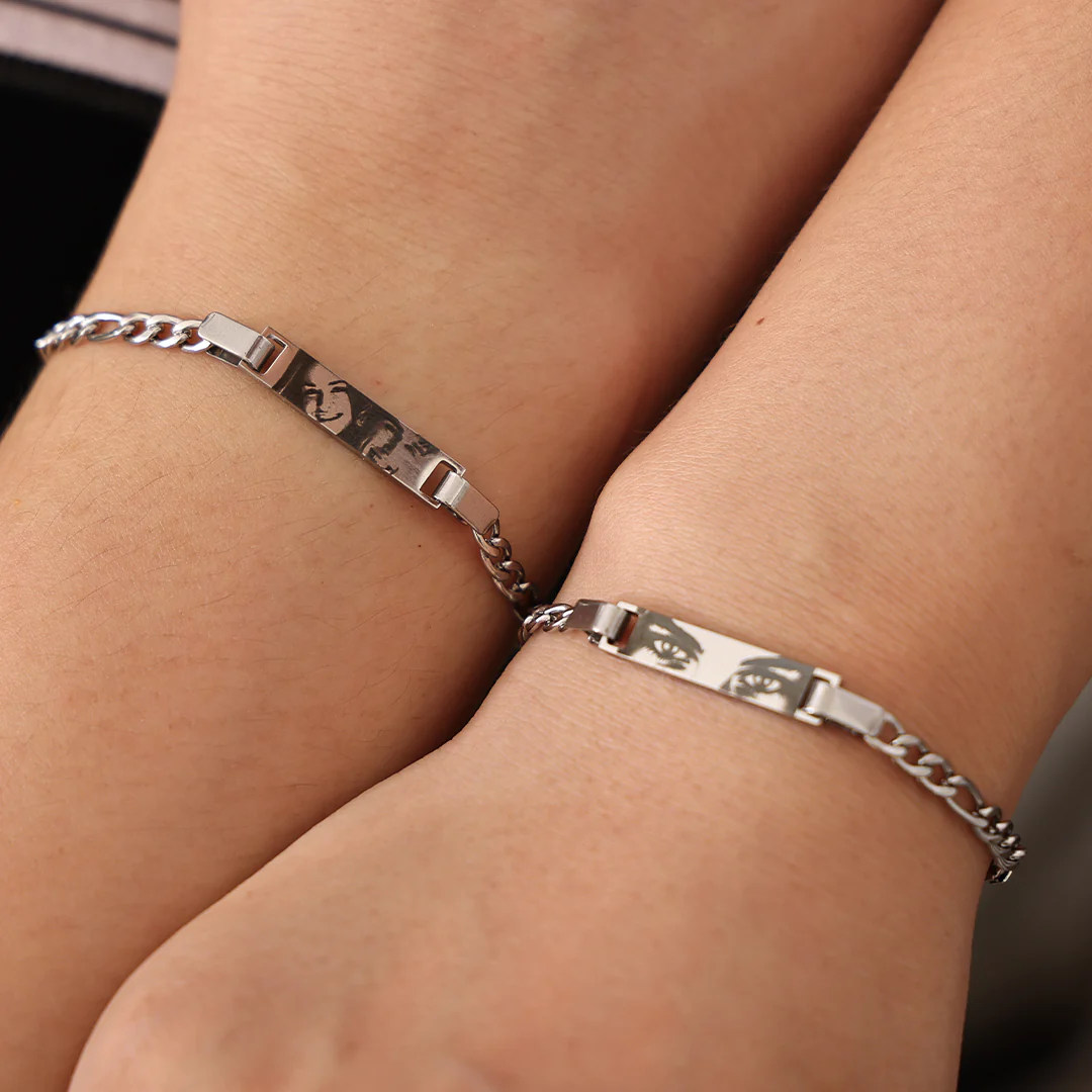 Personalized Eye Photo Bracelet - Image 6