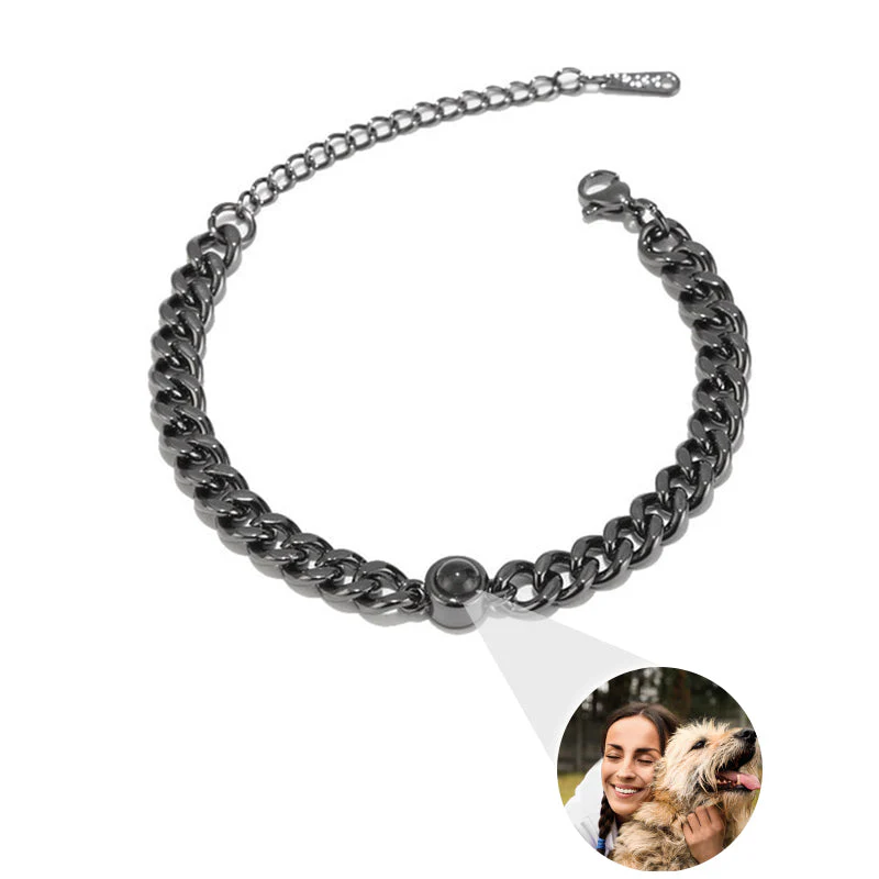 Personalizable photo Cuban Chain - For my loved One - Image 2