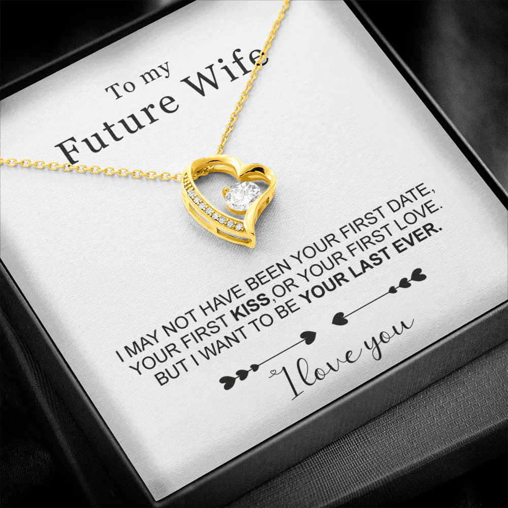 Sterling Silver Necklace - To my Wife to be - Image 2