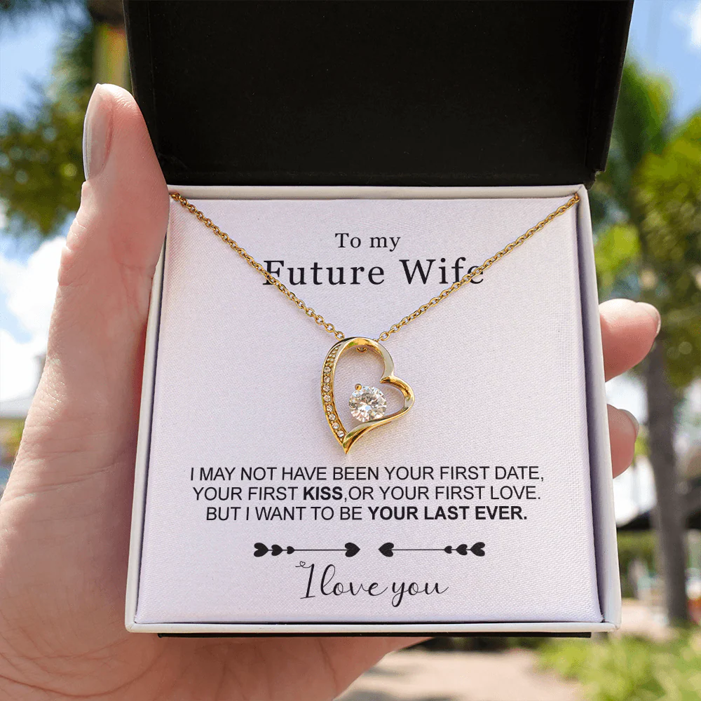Sterling Silver Necklace - To my Wife to be - Image 3