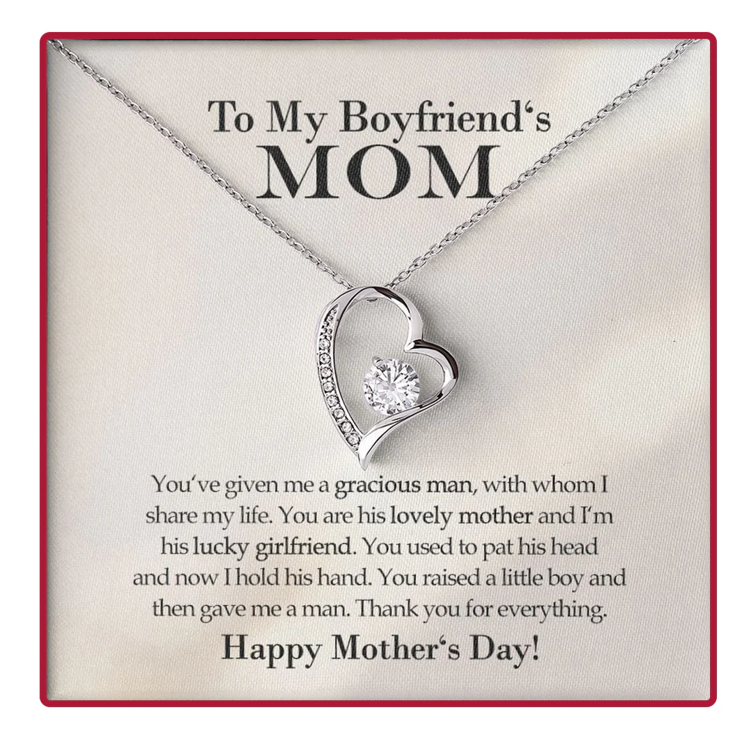 Sterling Silver Necklace - With Real Rose - Boyfriend´s Mom - Image 7