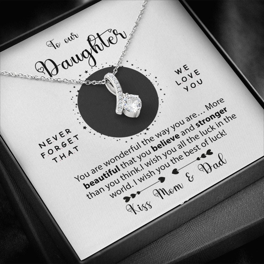 Necklace - To our Daughter from Mom & Dad
