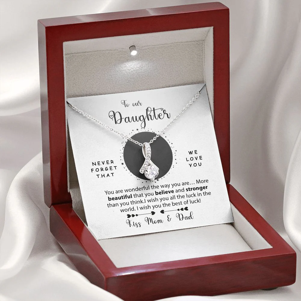 Necklace - To our Daughter from Mom & Dad - Image 2