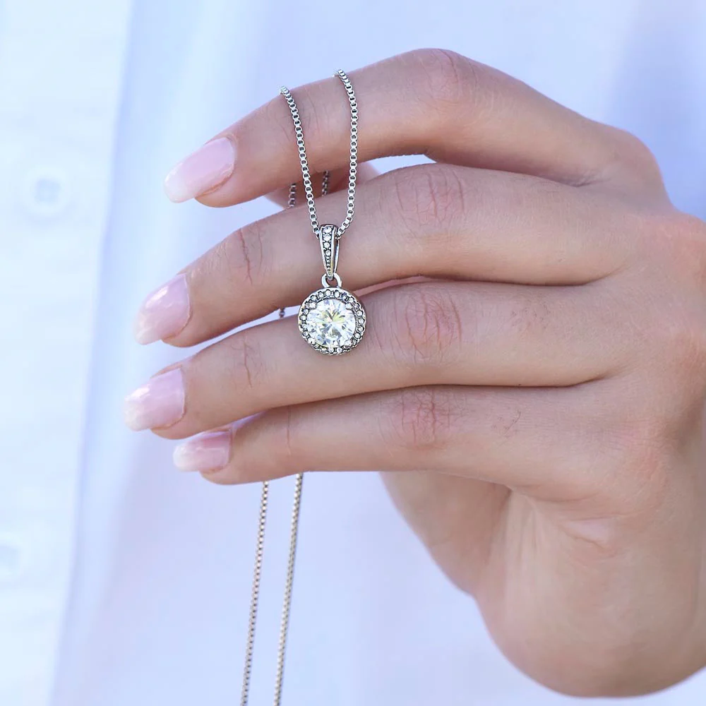 Sterling Silver Necklace - With Real Rose - To My Baby - Image 7