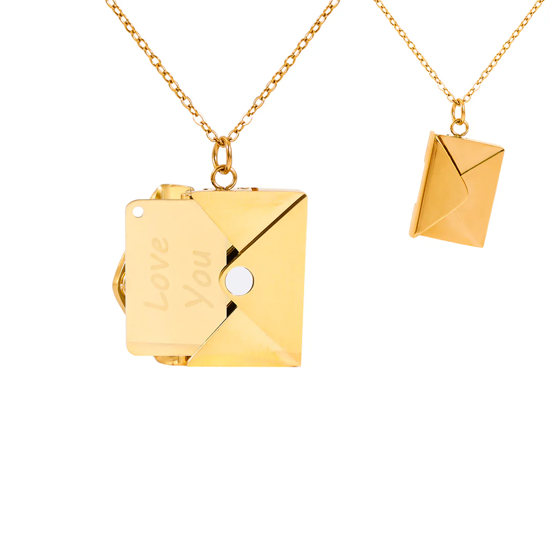 Necklace with Hidden Love Letter – Romantic Gift for Her - Image 3