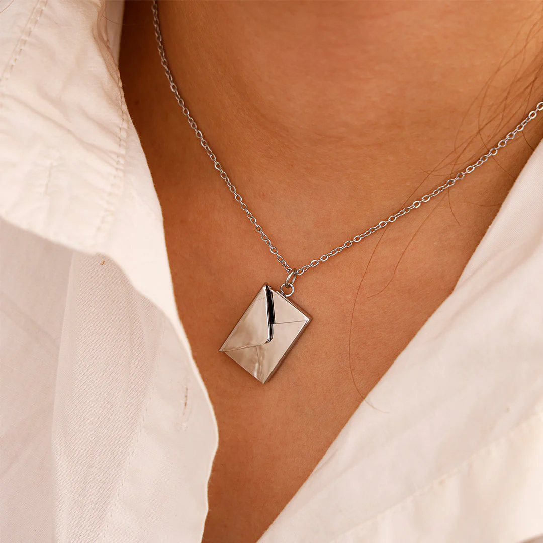 Necklace with Hidden Love Letter – Romantic Gift for Her - Image 4